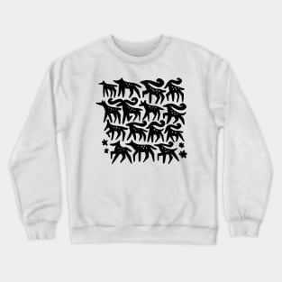 Tribal animals Crewneck Sweatshirt